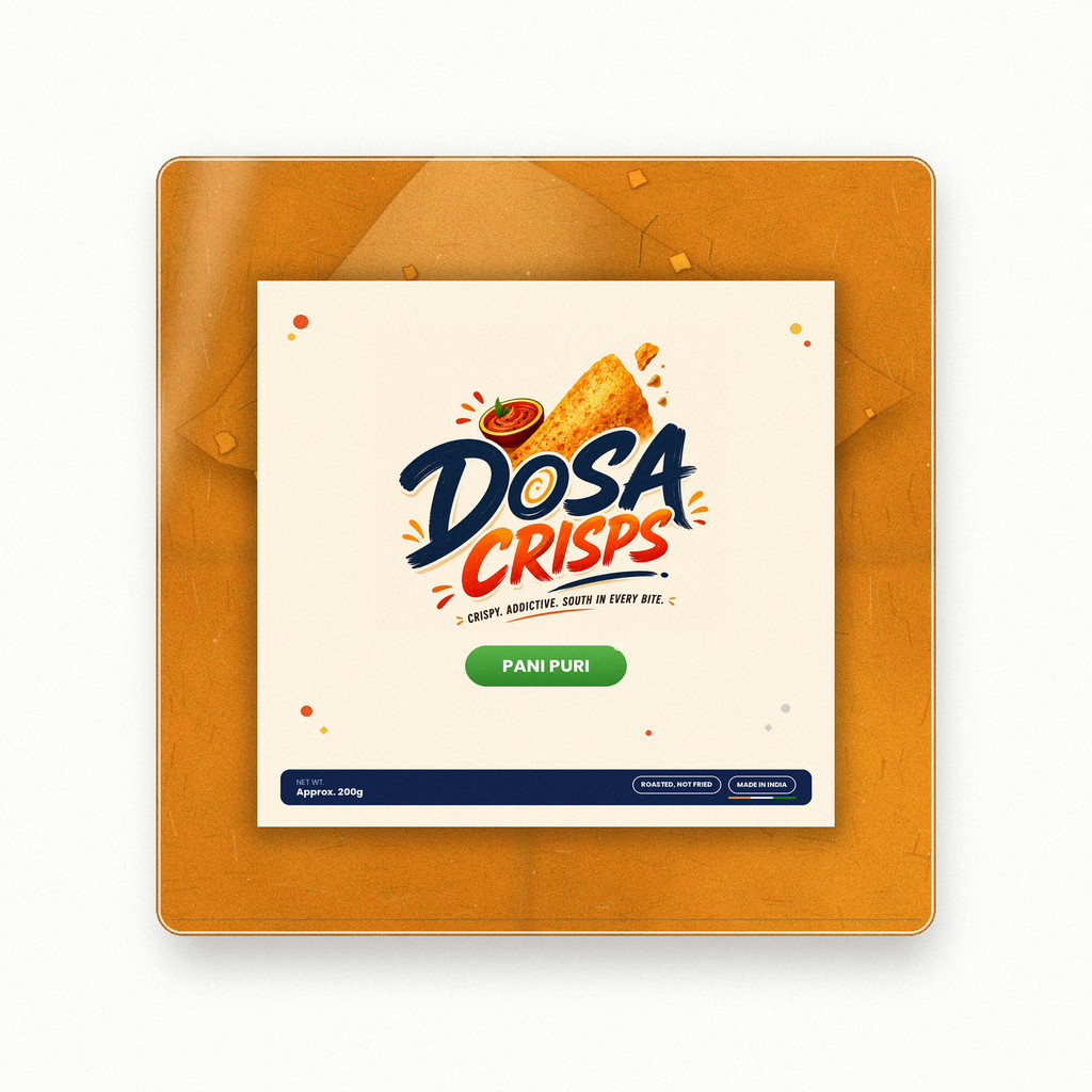 Dosa Crisps — Pani Puri